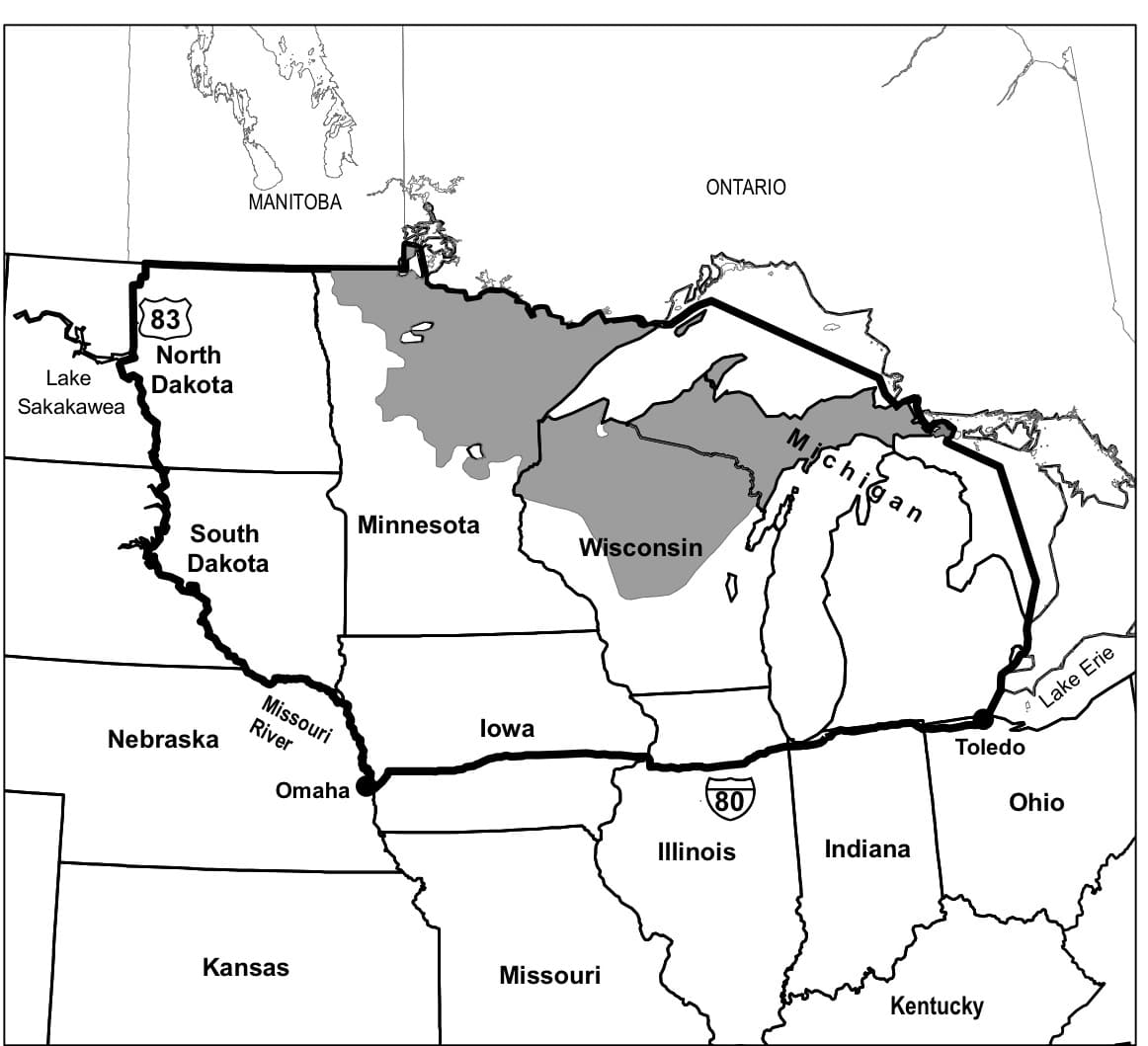 International Wolf Center » Blog Archive » Wisconsin detailed diagram of the seasons 