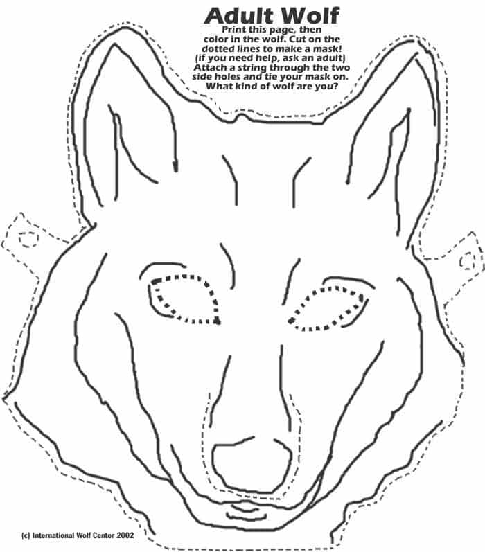 Wolf Mask Worldwide Wolf Heart image about Printable Wolf Masks named Wolf Mask Global Wolf Heart